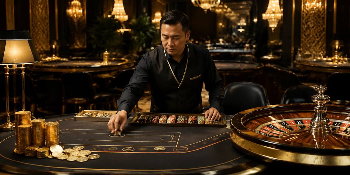vn217 Bàn baccarat và blackjack